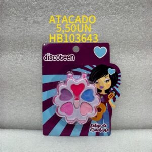 Estojo de Sombras Infantil Discoteen - HB103643