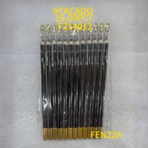 Lápis de Olho Marrom com Apontador Fenzza - FZ14012