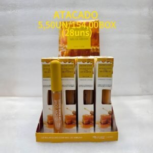 Lip Balm Gloss Glow Love Com Mel de Abelha Mel Max Love - 421