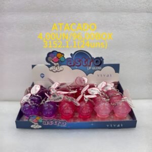 Lip Gloss Magico Astro Chaveiro Glitter Vivai - 3152.1.1