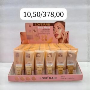 Base Matte Alta Cobertura Lové Rain - LR F2001