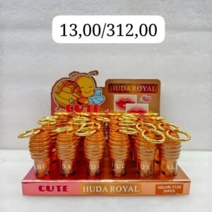 Lip Gloss Honey Chaveiro Favo Huda Royal – HR7098