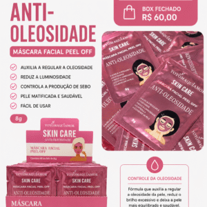 Máscara Facial Peel Off Anti-Oleosidade Yoyomaquiamor Skin Care 8g