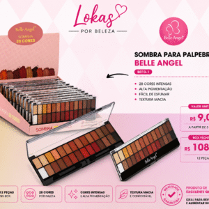 Paleta de Sombras 28 Cores Belle Angel B013-1