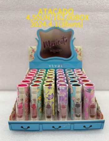 Batom Bastão Matte Vegano Maricota Vivai - 3024.4.1 Lokas por Beleza Distribuidora Makeup Bras SP