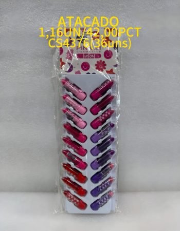 Batom Infantil Blister Pink 21 – CS4376 Lokas por Beleza Distribuidora Makeup Bras SP