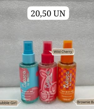 Body Splash Luluca by Melu You Mist Me - Rubyrose Lokas por Beleza Distribuidora de Maquiagem Bras SP Brasil