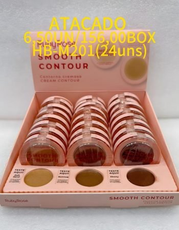 Contorno Cremoso Smooth Contour Ruby Rose - HBM201 Lokas por Beleza Makeup Distribuidora de Maquiagem Bras SP