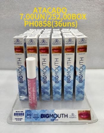 Gloss Volume Labial Big Mouth da Phallebeauty - PH0858 lokas por beleza distribuidora makeup bras sao paulo brasil