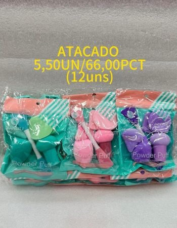 Kit Esponjas de Maquiagem Powder Puff - Qianlili Lokas por Beleza Makeup distribuidora de maquiagem Bras SP