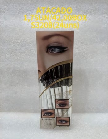 Lápis De Olho 2 Em 1 C Apontador Sarah S Beauty - S3208 Lokas por Beleza Makeup Distribuidora de Maquiagem Bras SP