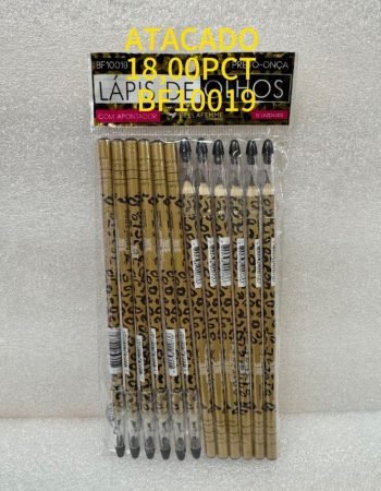 Lápis de Olho Preto Oncinha Bella Femme – BF10019 Lokas por Beleza Distribuidora de Maquaigem Bras SP