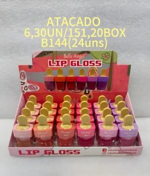 Lip Gloss Belle Angel - B144 Lokas por Beleza Atacado Maquiagem Brasil Bras SP