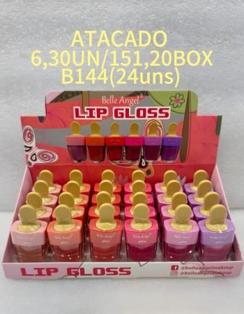 Lip Gloss Belle Angel - B144 Lokas por Beleza Atacado Maquiagem Brasil Bras SP