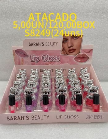Lip Gloss Sarah’s Beauty S8249 Lokas por Beleza Makeup Distribuidora de Maquiagem Bras SP