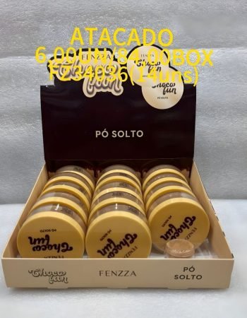 Pó Solto Choco Fun da Fenzza – FZ34037 Lokas por Beleza Distribuidora Makeup Bras SP