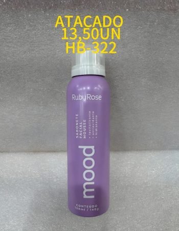 Sabonete Facial Mousse Feels Mood Ruby Rose – HB322 Lokas por Beleza Distribuidora de Maquiagens Atacado Bras SP