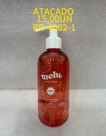 Sabonete Líquido 2 em 1 Mãos e Corpo Fruit Salad Melu by Ruby Rose - RR4002-1 Lokas por Beleza Distribuidora Mkeup Bras SP